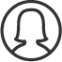 woman's outline icon
