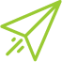 paper airplane icon