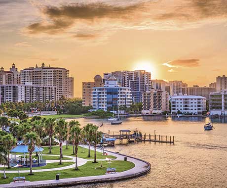 coastal cityscape