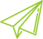 paper airplane icon